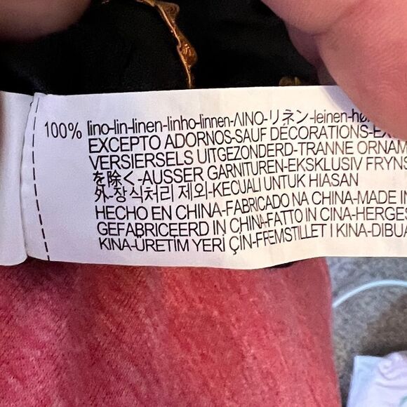 Zara Linen Drawstring Top Dress - Picture 6 of 6
